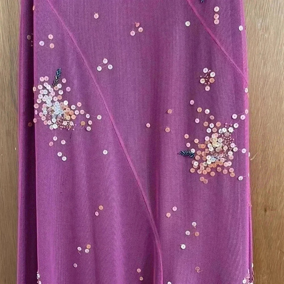 Sequined BCBGMaxAzria Maxi Dress - Picture 5 of 10